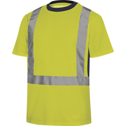 t-shirt roboczy ostrzegawczy NOVA Delta Plus żółty