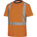 t-shirt roboczy ostrzegawczy NOVA Delta Plus pomarańczowy