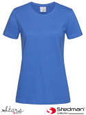 t-shirt damski SST2600 Stedman niebieski