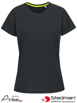 t-shirt damski SST8500 Stedman czarny