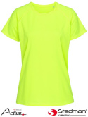 t-shirt damski SST8500 Stedman żółty