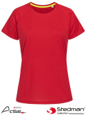 t-shirt damski SST8500 Stedman czerwony