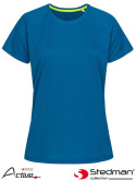 t-shirt damski SST8500 Stedman niebieski