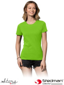 t-shirt damskie ST2600 Stedman zielony kiwi
