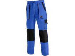 spodnie robocze do pasa męskie Luxy Josef wariant 170-176cm CXS Canis niebiesko-czarne