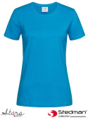 t-shirt damski SST2600 Stedman niebieskie oceaniczny