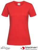 t-shirt damski SST2600 Stedman czerwony