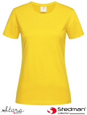 t-shirt damski SST2600 Stedman słoneczny żółty