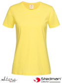 t-shirt damski SST2600 Stedman żółty