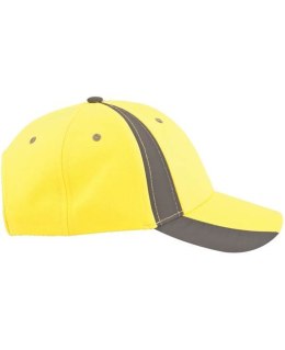 czapka robocza z daszkiem ostrzegawcza H6055 HiViz Twinkle Ardon żółta