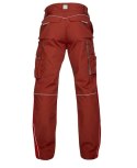 spodnie bhp męskie H6424 Urban Ardon przedłużone czerwone