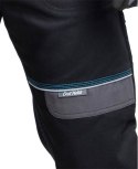 spodnie do pracy H8967 Ardon Cool Trend przedłużone czarne