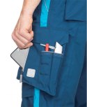 spodnie męskie do pasa Ardon H6428 Urban przedłużone niebieskie