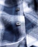 koszula męska w kratkę Ardon H9748 Optiflannels niebieska