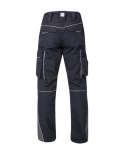 Ardon spodnie bhp do pasa H6533 Urban+ przedłużone czarno-szare