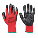 rękawice robocze powlekane nitrylem Flexo Grip A319 Portwest czerwono-czarne