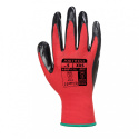 Portwest Flexo Grip A319 rękawice robocze powlekane nitrylem czerwono-czarne