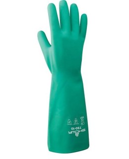 rękawice robocze chemiczne Showa 730 A9028 Ardon zielone