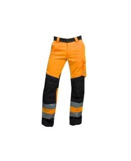 spodnie robocze do pasa ostrzegawcze H5960 Ardon Signal+ pomarańczowo-czarne