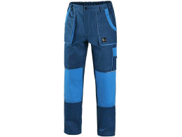 spodnie robocze do pasa męskie Luxy Josef CXS Canis granatowo-niebieskie