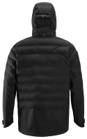 kurtka wiatroszczelna pikowana 1950 FlexiWork Snickers Workwear czarna
