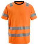t-shirt roboczy odblaskowy 2536 Snickers Workwear pomarańczowy