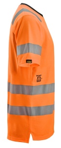 t-shirt bhp odblaskowy 2536 Snickers Workwear pomarańczowy