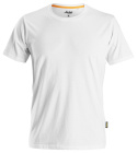 t-shirt roboczy Organic Cotton AllroundWork 2526 Snickers Workwear biały