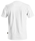 koszulka bhp Organic Cotton AllroundWork 2526 Snickers Workwear biała