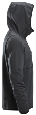 bluza polarowa na suwak z kapturem 8058 AllroundWork Snickers Workwear grafit