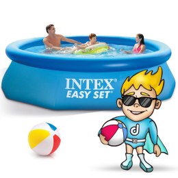 Intex 28120 basen ogrodowy rozporowy 305 x 76 cm - tani basen okrągły rodzinny - sklep online
