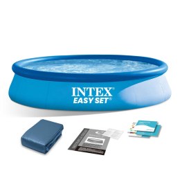 Intex 28143 basen ogrodowy rozporowy 396 x 84 cm - zestaw basenowy 2w1 - sklep online