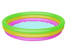Bestway 51103 basen dmuchany tęczowy 152 x 30 cm - mały tani basenik dla dzieci - sklep online