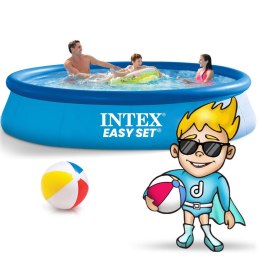 Intex 28116 basen ogrodowy rozporowy 305 x 61 cm - tani okrągły basen rodzinny - sklep online