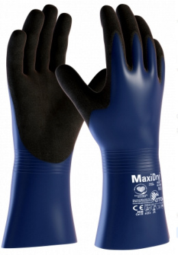rękawice robocze powlekane gumą nitrylową 56-530 MaxiDry Plus