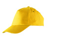 czapka robocza z daszkiem Baseball Polstar żółta