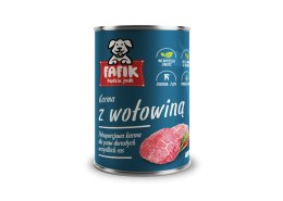 FAFIK karma dla psa mokra z wołowiną 400 g
