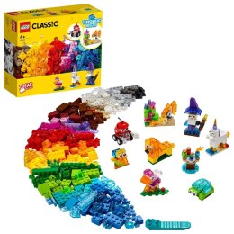 Klocki LEGO Classic 11013 KREATYWNE Przezroczyste Klocki
