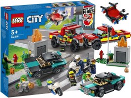Klocki LEGO City Akcja Strażacka i Policyjny Pościg Zestaw 60319 5+