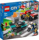 Klocki LEGO City Akcja Strażacka i Policyjny Pościg Zestaw 60319 5+