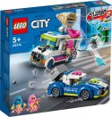 Klocki LEGO City 60314 Policyjny Pościg Za Furgonetką Z Lodami 5+