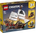 Klocki LEGO Creator Statek piracki 3w1 31109 9+