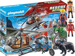 Playmobil Rescue Action Misja Ratunkowa Śmigłowca W Kanionie 70663