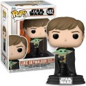 Funko POP! Star Wars Mandalorian Luke Skywalker With Grogu Figurka Winylowa 482 58290
