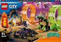 Klocki LEGO City Kaskaderska arena z dwoma pętlami 60339 7+