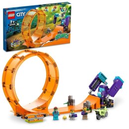 Klocki LEGO City Kaskaderska pętla i szympans demolka 60338 7+