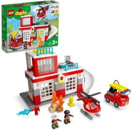 Klocki LEGO Duplo Remiza strażacka i helikopter 10970 2+