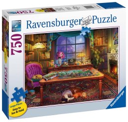 Ravensburger Puzzle 2D Duży Format: Pokój do układania puzzli 750 elementów 16444