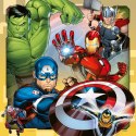 Ravensburger Puzzle dla dzieci 2D: Marvel Avengers. 3x49 elementów 8040
