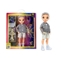 Rainbow High S23 Fashion Doll- Aidan (Purple) 583165EUC